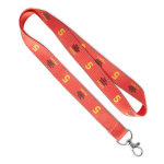 Tour de cou impression intégrale avec détails réfléchissants couleur rouge foncé