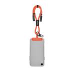 Bracelet pour téléphone impression intégrale avec chargeur Type C couleur orange