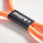 Tour de cou impression intégrale pour téléphone avec cable Type C couleur orange cinquième vue