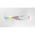 Bracelet impression intégrale en RPET avec différentes fermetures