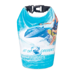 Sac impression intégrale résistant à l’eau avec bandoulière 1.5 L couleur blanc