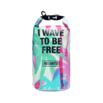 Sac impression intégrale résistant à l’eau avec bandoulière 3.5 L couleur blanc