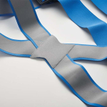 Ceinture de travail réfléchissante impression intégrale visibilité couleur bleu cinquième vue