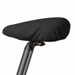 Housse de selle de vélo impression intégrale imperméable couleur noir