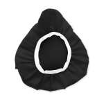 Housse de selle de vélo impression intégrale imperméable couleur noir troisième vue