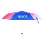 Mini parapluie de poche pliable et léger impression intégrale Ø90 couleur blanc