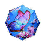 Parapluie automatique impression intégrale 100 % Ø96 couleur blanc
