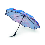 Parapluie automatique impression intégrale 100 % Ø96 couleur blanc cinquième vue