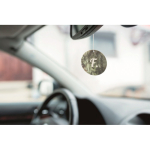 Désodorisant pour voiture impression intégrale en forme personnalisée couleur blanc
