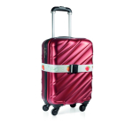 Sangle impression intégrale en RPET pour identification de bagages couleur blanc