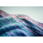 Serviette de plage impression intégrale en polyester et RPET 350 g/m² couleur blanc cinquième vue