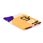Serviette de sport impression intégrale en microfibre 200 g/m² couleur blanc