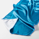 Serviette de sport impression intégrale en 100 % polyester 170 g/m² couleur blanc cinquième vue
