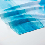 Serviette de sport impression intégrale en 100 % polyester 170 g/m² couleur blanc cinquième vue