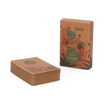 Jeu de 54 cartes impression intégrale fabriqué en papier kraft couleur blanc cinquième vue