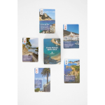 Jeu de 54 cartes impression intégrale des deux côtés couleur blanc