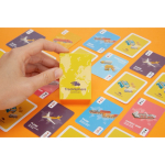 Jeu de 54 mini cartes impression intégrale des deux faces couleur blanc