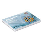 Set de 50 notes adhésives blanches impression intégrale fabriqué en UE couleur blanc