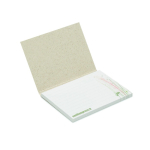 Notes autocollantes sur mesure en papier de fibres végétales fabriquées dans l’UE couleur blanc cinquième vue