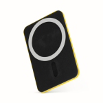 Housse adhésive pour téléphone impression intégrale avec 26 ventouses couleur jaune troisième vue