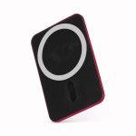 Housse adhésive pour téléphone impression intégrale avec 26 ventouses couleur rouge foncé troisième vue
