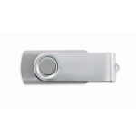 Clé USB impression intégrale avec coque ABS Techmate couleur gris septième vue