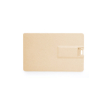Carte USB impression intégrale fabriquée en paille couleur bois septième vue