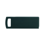 USB pivotante impression intégrale en aluminium fin avec œillet couleur noir septième vue