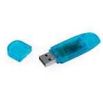 Clé USB en ABS résistant et translucide avec capuchon deuxième vue