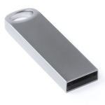 Clé USB en métal avec design minimaliste idéal pour porte-clés