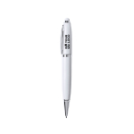 Stylo USB en métal à ouverture pivotante avec encre bleue vue principale