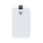 Carte USB double avec USB et Type C design ultrafin pliable couleur blanc première vue