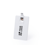 Carte USB double avec USB et Type C design ultrafin pliable vue principale
