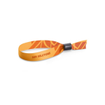 Bracelet cordon en polyester fabriqué dans l'UE, fermoir de sécurité diverses couleurs