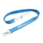 Tour de cou par sublimation en couleur, sur mesure, fabriqué en Europe couleur blanc