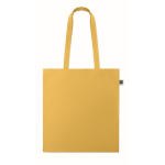 Sac en coton Fairtrade à anses longues, plusieurs coloris 180g/m²