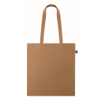 Sac en coton Fairtrade à anses longues, plusieurs coloris 180g/m²