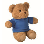 Ours en peluche avec t-shirt à personnaliser couleur bleu