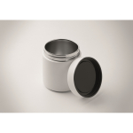 Boîte repas isotherme en inox à double paroi avec couvercle 500 ml couleur blanc quatrième vue photographique