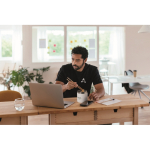 Boîte repas isotherme en inox à double paroi avec couvercle 500 ml couleur blanc deuxième vue d'ambiance 2