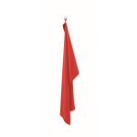 Serviette en microfibre à séchage rapide 70x120 cm couleur rouge