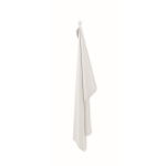 Serviette en microfibre à séchage rapide 70x120 cm couleur blanc