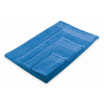 Serviette de toilette en éponge 100% coton 380 g/m² 30x50 cm couleur bleu sixième vue