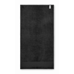 Serviette 100 % coton éponge 380 g/m² 50x100 cm couleur noir troisième vue