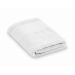 Serviette 100 % coton éponge 380 g/m² 50x100 cm couleur blanc