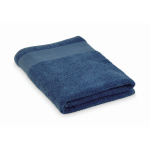 Serviette de bain 100 % coton éponge 380 g/m² 70x140 cm couleur bleu roi
