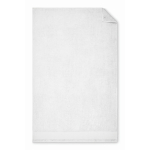 Serviette de bain 100 % coton éponge 380 g/m² 100x150 cm couleur blanc deuxième vue