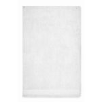 Serviette de bain 100 % coton éponge 380 g/m² 100x150 cm couleur blanc troisième vue