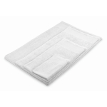 Serviette de bain 100 % coton éponge 380 g/m² 100x150 cm couleur blanc sixième vue