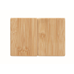 Set salière et poivrière en bambou avec connexion magnétique couleur bois septième vue